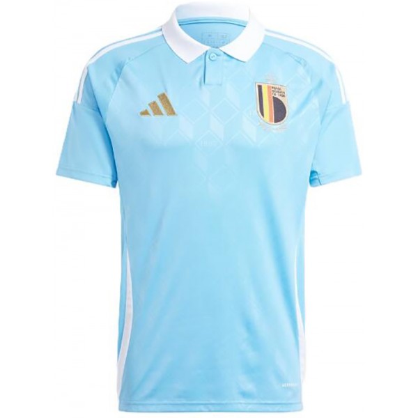 Belgium maglia da trasferta divisa da calcio da uomo seconda maglia da calcio per abbigliamento sportivo 2024-2025